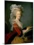 Portrait of Marie Antoinette (1755-93)-Elisabeth Louise Vigee-LeBrun-Mounted Giclee Print