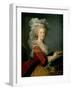 Portrait of Marie Antoinette (1755-93)-Elisabeth Louise Vigee-LeBrun-Framed Giclee Print