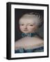 Portrait of Marie-Antoinette de Habsbourg-Lorraine after the Painting by Joseph Ducreux 1770-Jean Baptiste Charpentier-Framed Giclee Print