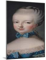 Portrait of Marie-Antoinette de Habsbourg-Lorraine after the Painting by Joseph Ducreux 1770-Jean Baptiste Charpentier-Mounted Giclee Print