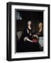 Portrait of Marie Antoinette in Deep Mourning in Prison by Anne Flore Millet-null-Framed Giclee Print