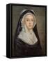 Portrait of Marie Antoinette in Prison-null-Framed Stretched Canvas
