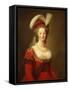 Portrait of Marie Antoinette, Queen of France-Elisabeth Louise Vigee-LeBrun-Framed Stretched Canvas