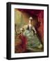 Portrait of Marie Antoinette Queen of France-Jacques Fabien Gautier d'Agoty-Framed Giclee Print