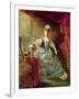 Portrait of Marie Antoinette Queen of France-Jacques Fabien Gautier d'Agoty-Framed Giclee Print