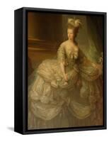 Portrait of Marie Antoinette, Versailles, France-Lisa S^ Engelbrecht-Framed Stretched Canvas