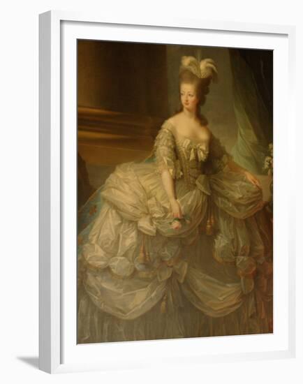 Portrait of Marie Antoinette, Versailles, France-Lisa S^ Engelbrecht-Framed Premium Photographic Print