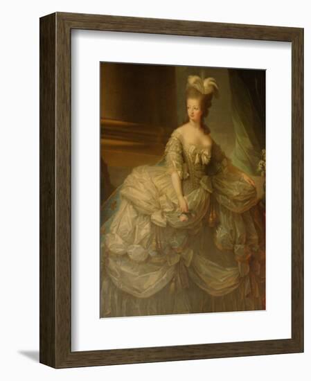 Portrait of Marie Antoinette, Versailles, France-Lisa S^ Engelbrecht-Framed Photographic Print