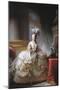Portrait of Marie Antoinette-null-Mounted Giclee Print