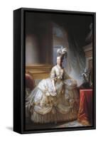 Portrait of Marie Antoinette-null-Framed Stretched Canvas