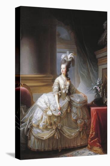 Portrait of Marie Antoinette-null-Stretched Canvas