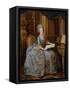 Portrait of Marie Antoinette-null-Framed Stretched Canvas
