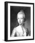 Portrait of Marie-Antoinette-null-Framed Giclee Print