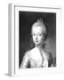 Portrait of Marie-Antoinette-null-Framed Giclee Print