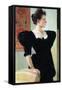 Portrait of Marie Breunig-Gustav Klimt-Framed Stretched Canvas