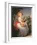 Portrait of Marie-Christine of Bourbon-Naples (1779-1849)-Elisabeth Louise Vigee-LeBrun-Framed Premium Giclee Print