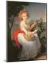 Portrait of Marie-Christine of Bourbon-Naples (1779-1849)-Elisabeth Louise Vigee-LeBrun-Mounted Premium Giclee Print