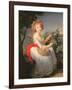 Portrait of Marie-Christine of Bourbon-Naples (1779-1849)-Elisabeth Louise Vigee-LeBrun-Framed Giclee Print