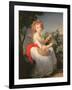 Portrait of Marie-Christine of Bourbon-Naples (1779-1849)-Elisabeth Louise Vigee-LeBrun-Framed Giclee Print