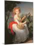 Portrait of Marie-Christine of Bourbon-Naples (1779-1849)-Elisabeth Louise Vigee-LeBrun-Mounted Giclee Print