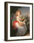 Portrait of Marie-Christine of Bourbon-Naples (1779-1849)-Elisabeth Louise Vigee-LeBrun-Framed Giclee Print