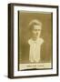 Portrait of Marie Curie-French School-Framed Giclee Print