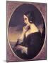 Portrait of Marie D?Agoult (1805-187), 1843-Henri Lehmann-Mounted Giclee Print