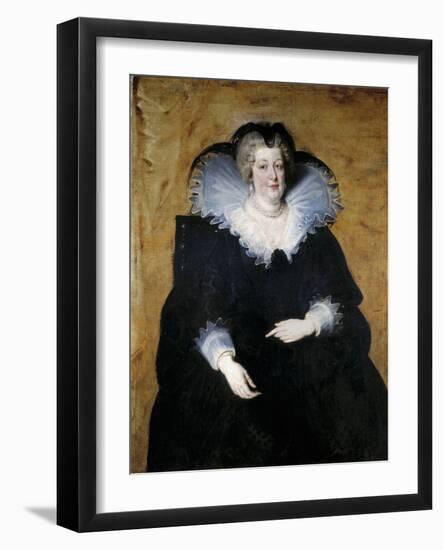 Portrait of Marie De Médici (1575-164), 1622-Peter Paul Rubens-Framed Giclee Print