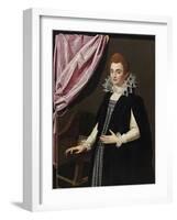 Portrait of Marie De Médici (1575-164)-Scipione Pulzone-Framed Giclee Print