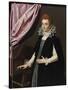 Portrait of Marie De Médici (1575-164)-Scipione Pulzone-Stretched Canvas