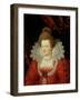 Portrait of Marie de Medici-Scipione Pulzone-Framed Giclee Print