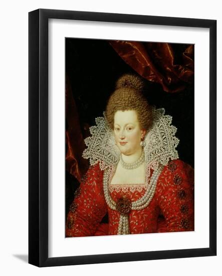 Portrait of Marie de Medici-Scipione Pulzone-Framed Giclee Print