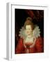 Portrait of Marie de Medici-Scipione Pulzone-Framed Giclee Print