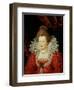 Portrait of Marie de Medici-Scipione Pulzone-Framed Giclee Print