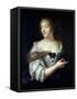 Portrait of Marie De Rabutin-Chantal, Madame De Sevigne (1626-96)-Claude Lefebvre-Framed Stretched Canvas