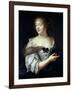 Portrait of Marie De Rabutin-Chantal, Madame De Sevigne (1626-96)-Claude Lefebvre-Framed Giclee Print