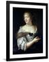 Portrait of Marie De Rabutin-Chantal, Madame De Sevigne (1626-96)-Claude Lefebvre-Framed Giclee Print