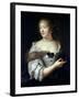 Portrait of Marie De Rabutin-Chantal, Madame De Sevigne (1626-96)-Claude Lefebvre-Framed Giclee Print