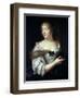 Portrait of Marie De Rabutin-Chantal, Madame De Sevigne (1626-96)-Claude Lefebvre-Framed Giclee Print