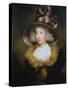 Portrait of Marie Dolignon (B.1769) 1789-James Northcote-Stretched Canvas