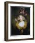 Portrait of Marie Dolignon (B.1769) 1789-James Northcote-Framed Giclee Print