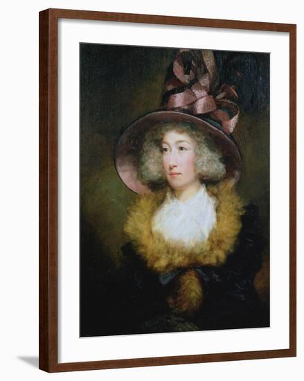 Portrait of Marie Dolignon (B.1769) 1789-James Northcote-Framed Giclee Print