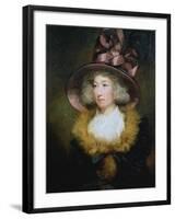 Portrait of Marie Dolignon (B.1769) 1789-James Northcote-Framed Giclee Print