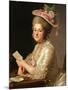 Portrait of Marie Emilie Cuivilliers, Née Boucher, 1779-Alexander Roslin-Mounted Giclee Print