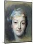 Portrait of Marie Fel 1757-Maurice Quentin de La Tour-Mounted Premium Giclee Print