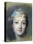 Portrait of Marie Fel 1757-Maurice Quentin de La Tour-Stretched Canvas