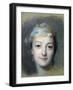 Portrait of Marie Fel 1757-Maurice Quentin de La Tour-Framed Giclee Print