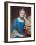 Portrait of Marie Fel, C.1753-Maurice Quentin de La Tour-Framed Giclee Print