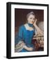 Portrait of Marie Fel, C.1753-Maurice Quentin de La Tour-Framed Giclee Print