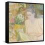 Portrait of Marie Jeanette De Lange, 1900-Jan Toorop-Framed Stretched Canvas